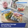 imageHefty Press to Close Plastic Freezer Bags Gallon Size 20 CountPress to Close