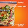 imageHefty Press to Close Plastic Freezer Bags Gallon Size 20 CountPress to Close