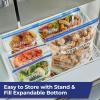 imageHefty Press to Close Plastic Freezer Bags Gallon Size 20 CountPress to Close