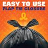 imageHefty Easy Flaps Multipurpose Large Trash Bags 30 Gallon 40 Count40 Count Pack of 1