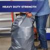imageHefty Steelsak Heavy Duty Large Trash Bags Gray Unscented 39 Gallon 30 Count30 Count Pack of 1