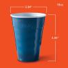 image:imageHefty Marine Blue 18 Ounce Party Cups 120 Count Pack of 2Marine Blue
