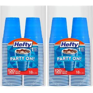 image:imageHefty Marine Blue 18 Ounce Party Cups 120 Count Pack of 2Marine Blue