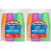 image:imageHefty Party On Disposable Plastic Party Cups 76 Count 16 Oz Cups in Assorted Patriotic Colors and 18 Oz Clear Cups with Festive Firework Print for Fourth of July Celebrations and Summer EntertainingAssorted
