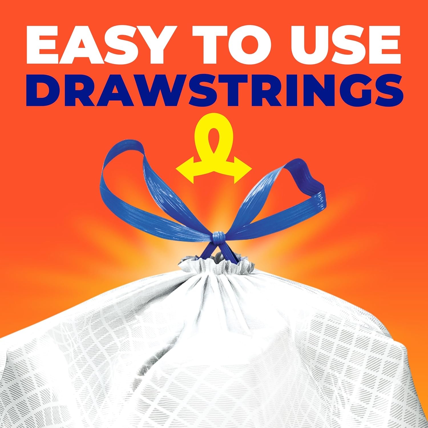 Hefty Ultra Strong 20 Gallon Trash Bags, XL Tall Kitchen Trash Bags 20 ...